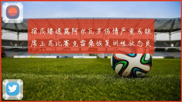 宿茂臻透露阿尔瓦罗伤情严重或缺席玉昆比赛克雷桑恢复训练状态良好